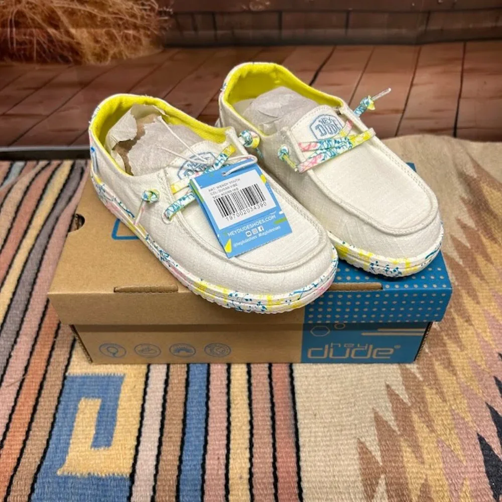 Youth Hey Dude Wendy Sugar Vibe Shoe - Picture 2 of 4